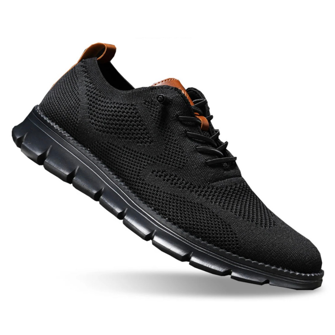 Noah - Ademend heren schoenen met veters voor dagelijks comfort