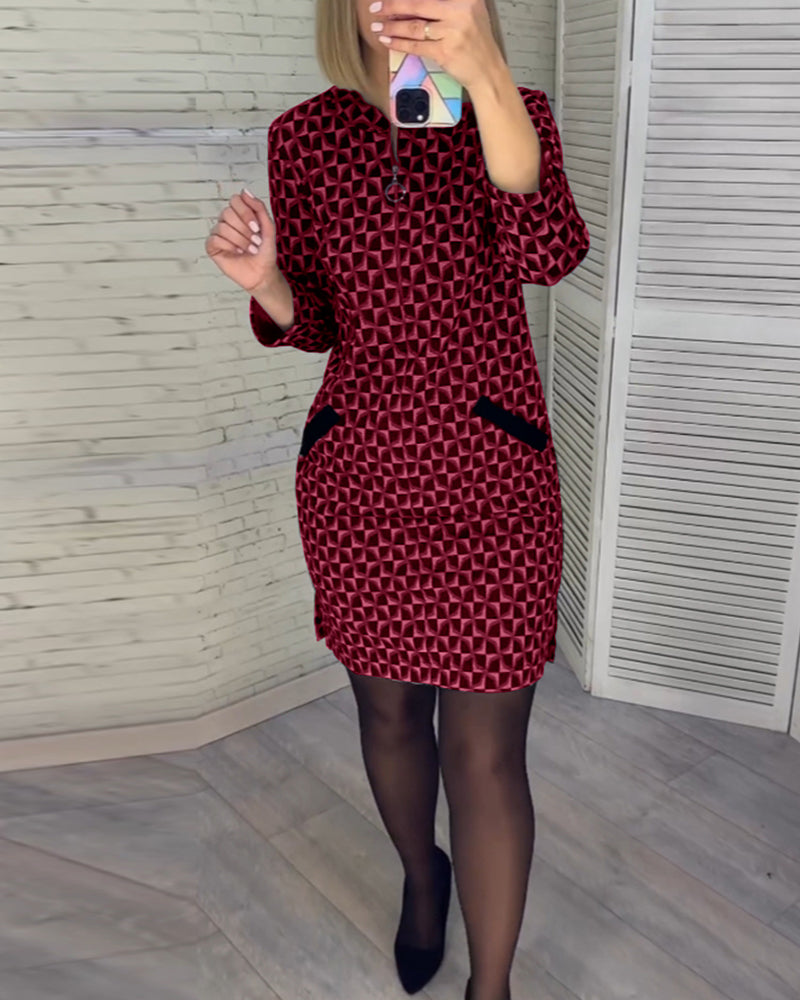 Dionne - Casual jurk met prachtige patronen