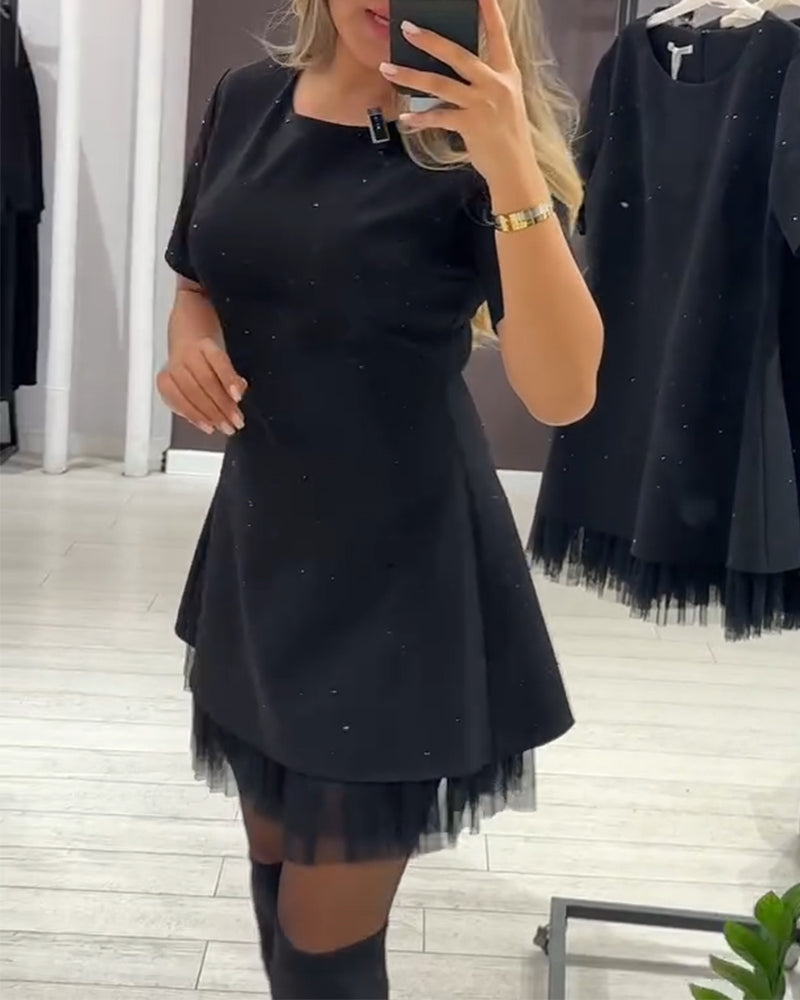 Helisanya - Robe Patchwork Schitterend Elegant