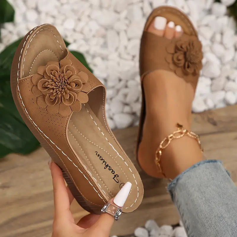 Nirelle - Sandalen met bloemen voor dames