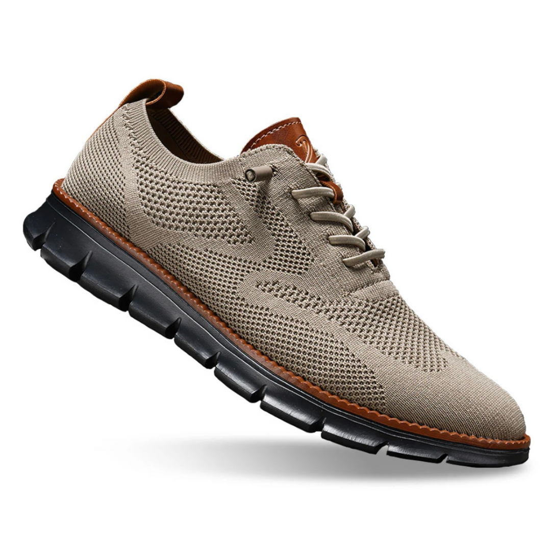 Noah - Ademend heren schoenen met veters voor dagelijks comfort