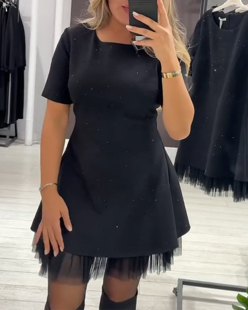 Helisanya - Robe Patchwork Schitterend Elegant
