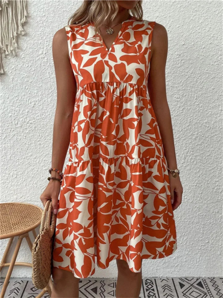 Bellissa - Leaf Zomerjurk