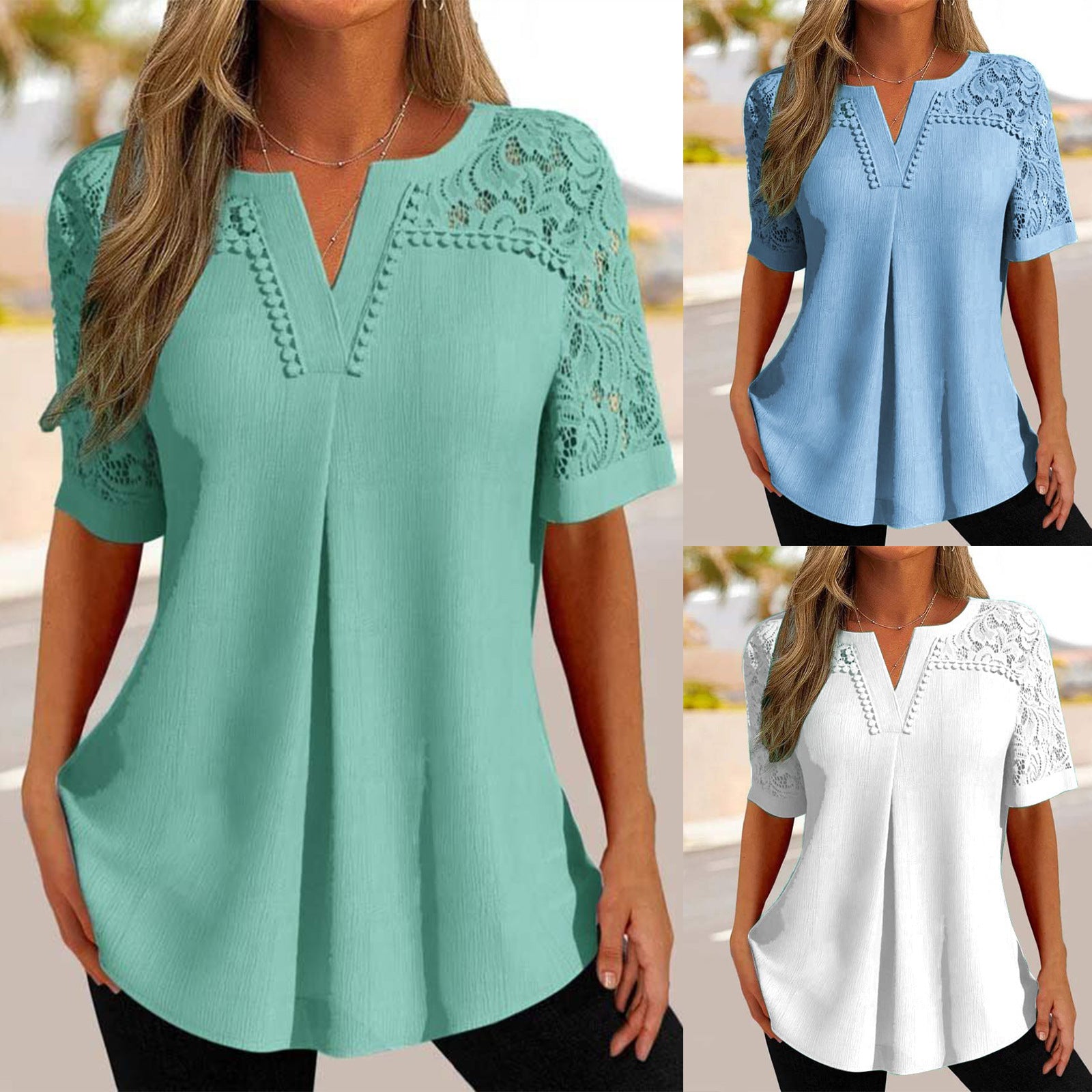 Alvara - Elegante zomerblouse
