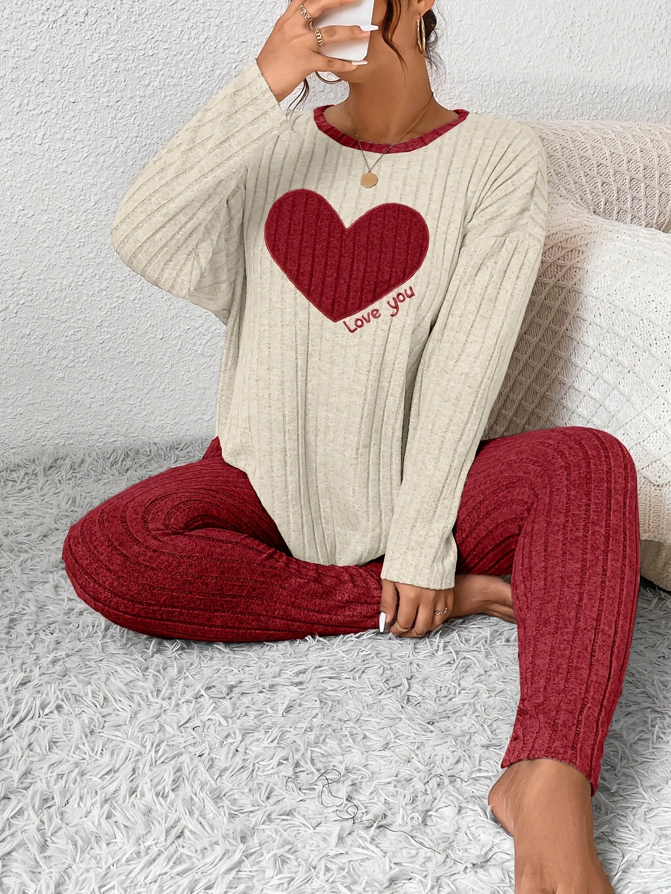 Javelle - Set Loungewear Hart Comfort Relax