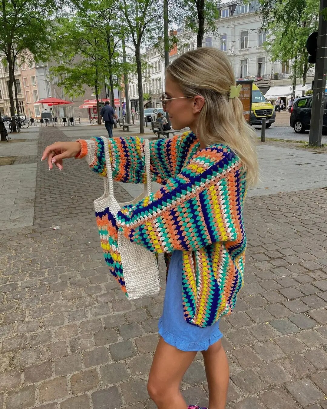 Valentina - Kleurrijk Gehaakt Vest