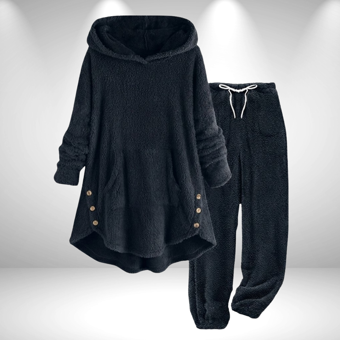 Neralisse - Ultra-Zachte Lounge Tuniek Set met Cocooning Winterstijl