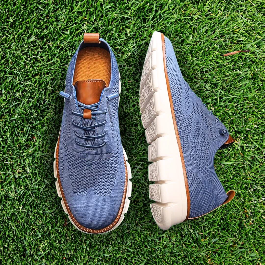 Noah - Ademend heren schoenen met veters voor dagelijks comfort