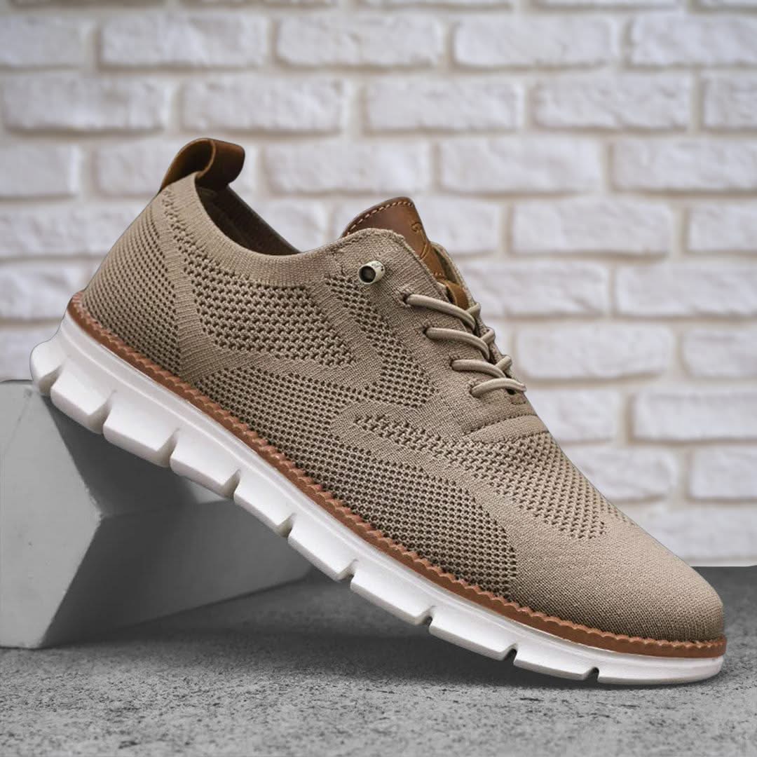 Noah - Ademend heren schoenen met veters voor dagelijks comfort