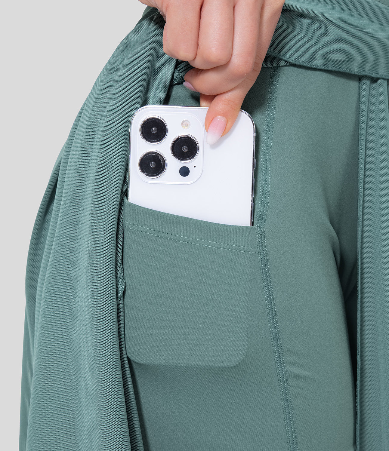 Maris - Hoge Taille 2-in-1 Rok
