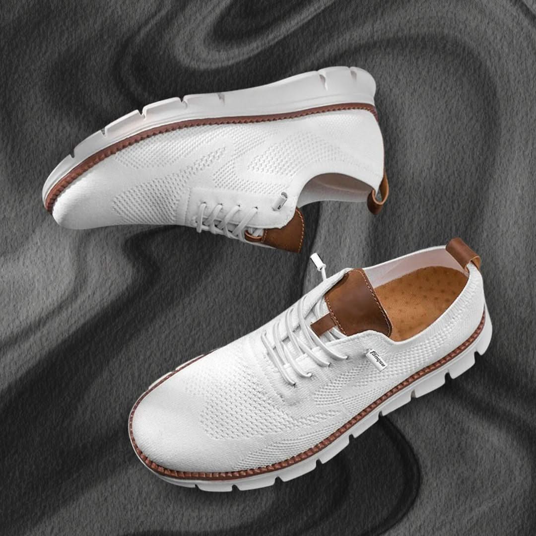 Noah - Ademend heren schoenen met veters voor dagelijks comfort
