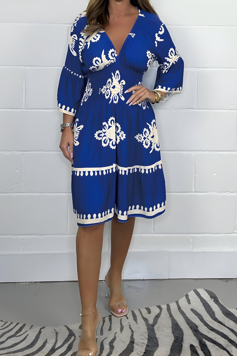 Iliana - Zomerse Boho Jurk