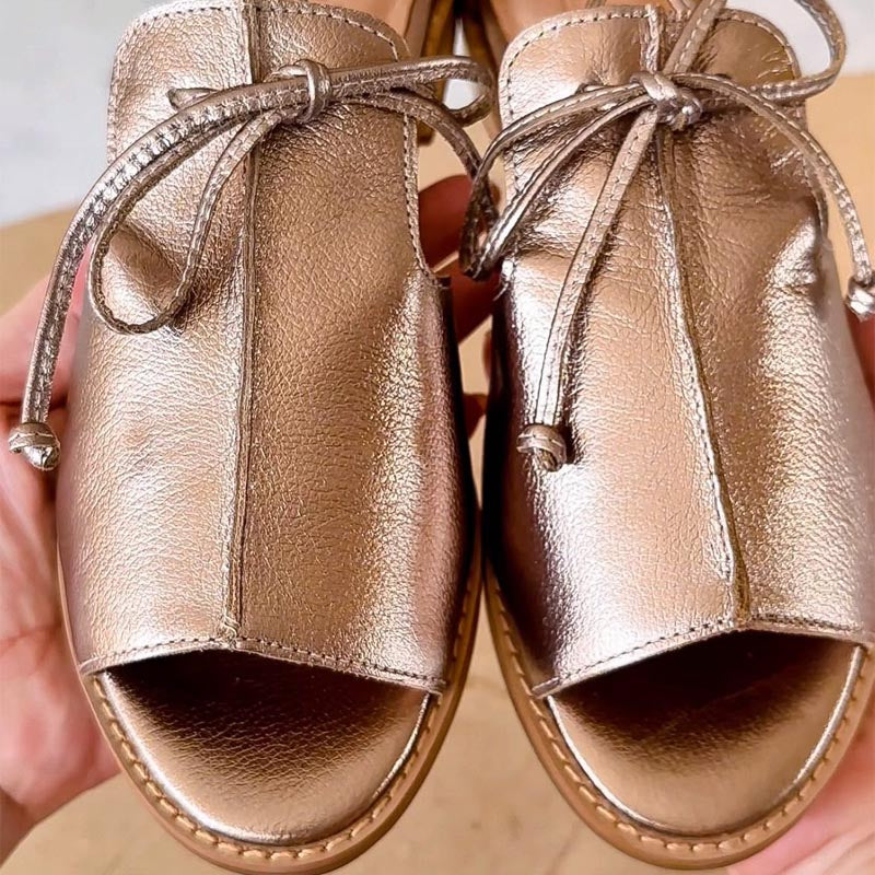Isleen - Dames sandalen met verstelbare veters