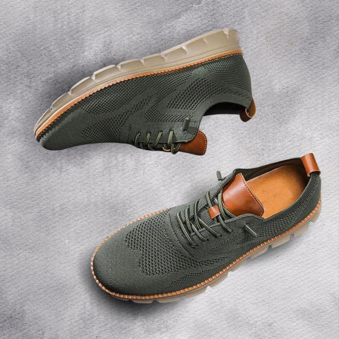 Noah - Ademend heren schoenen met veters voor dagelijks comfort