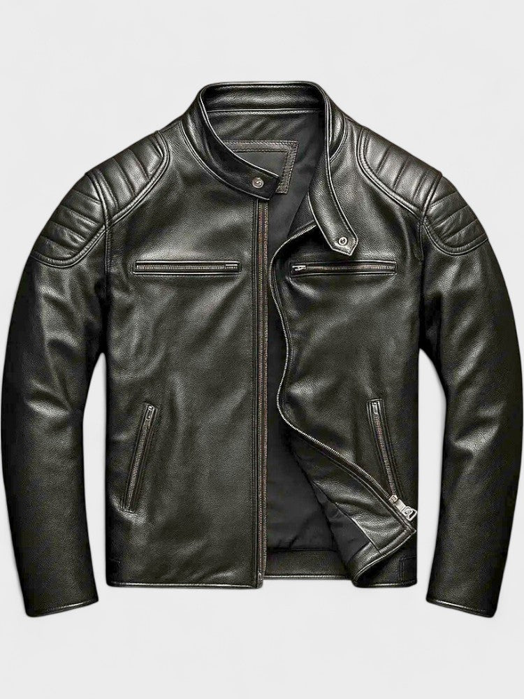 Xavier - Vintage Leren Jas voor Mannen