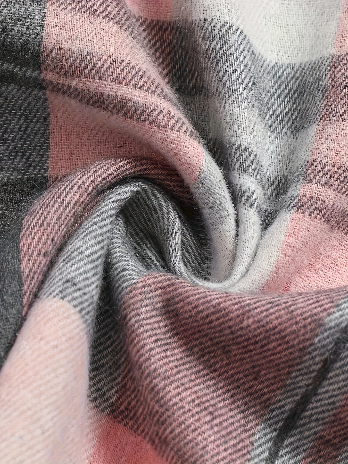 Falina - Vrouwenblouse met ruitjes, knopen en zakken