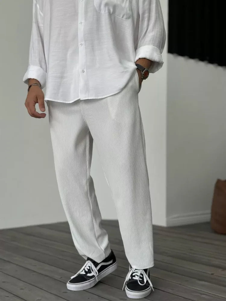 Vincenzo - Premium heren rib broek