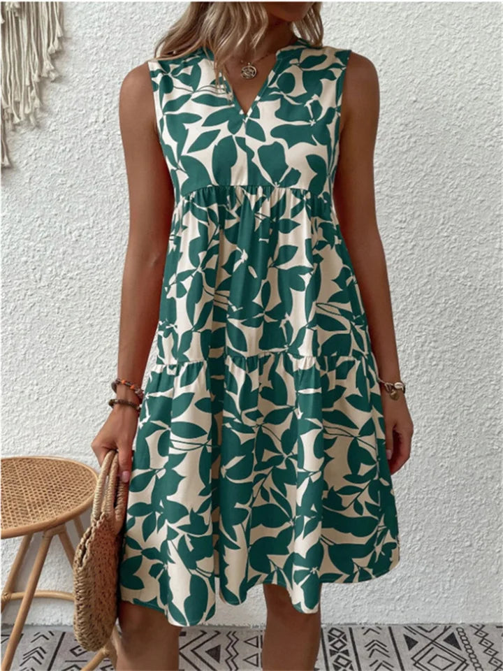Bellissa - Leaf Zomerjurk