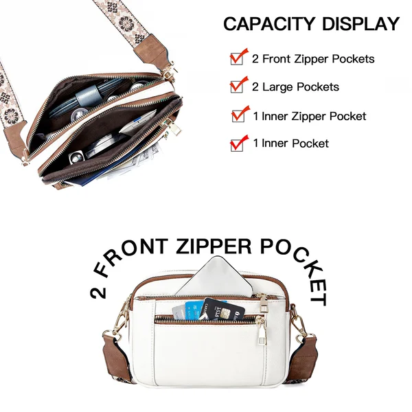 Rosalinde - Unieke Crossbody tas
