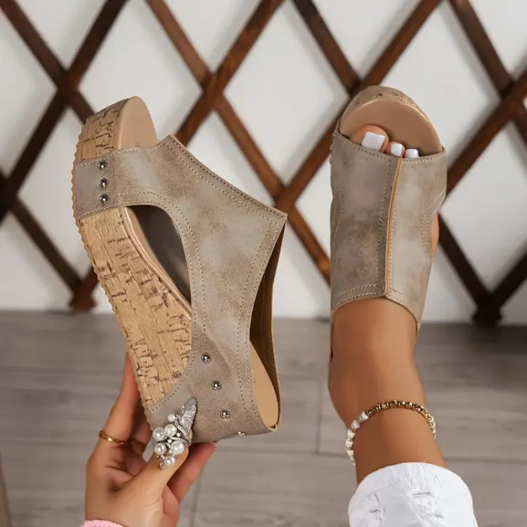 Cyravynne - Comfortabele dames sandalen met orthopedische ondersteuning