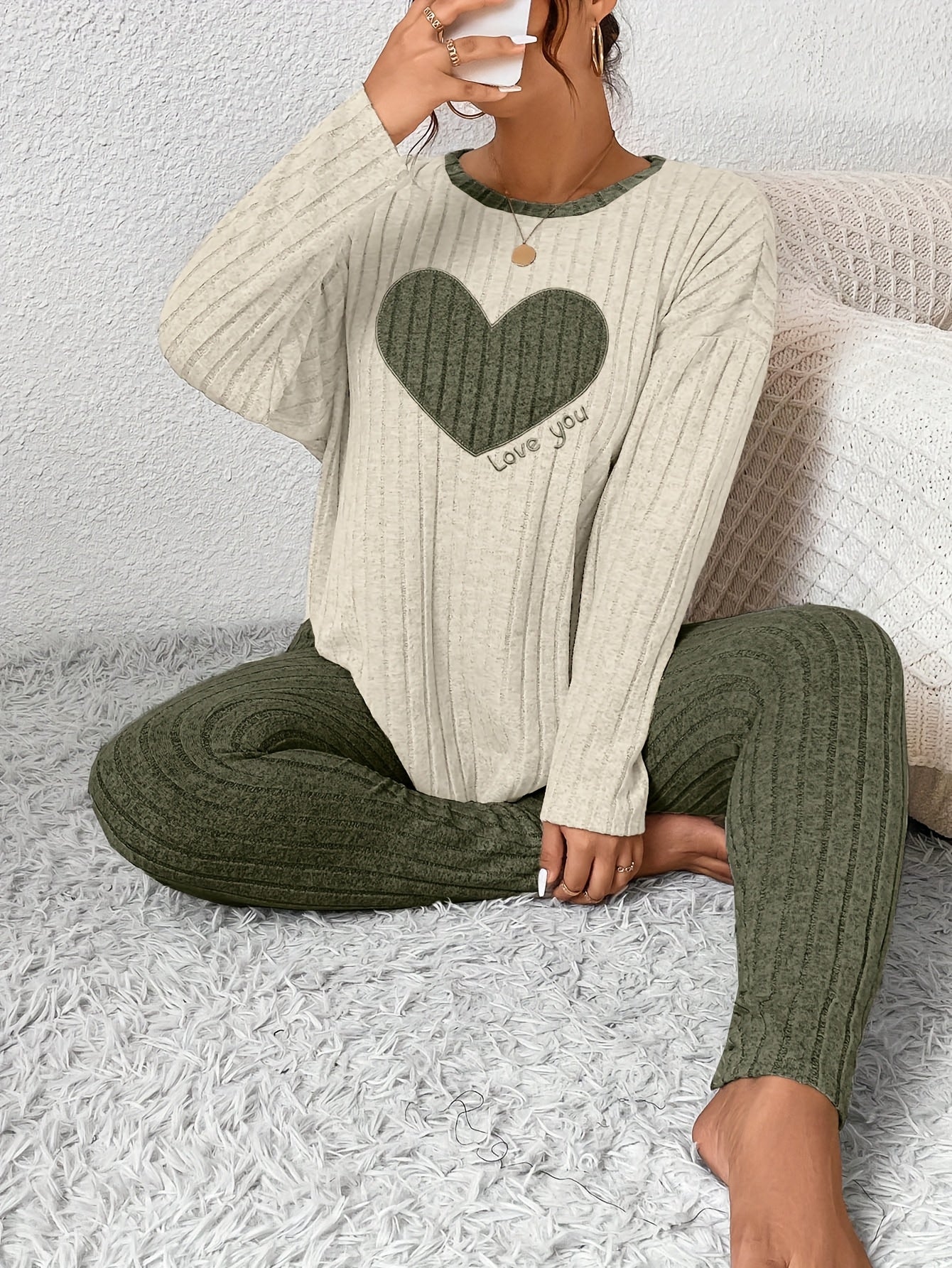 Javelle - Set Loungewear Hart Comfort Relax