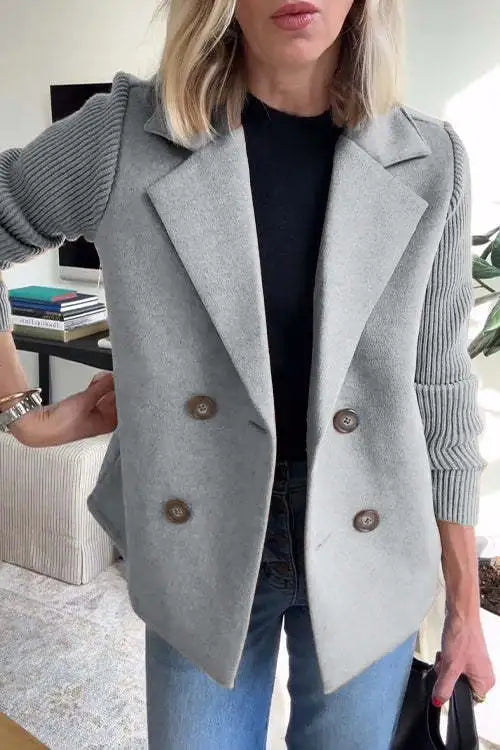 Augustine - Casual blazer met unieke mouwen