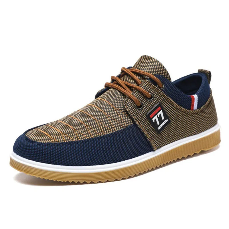 Ethan - Heren canvas schoenen met comfortabele zool