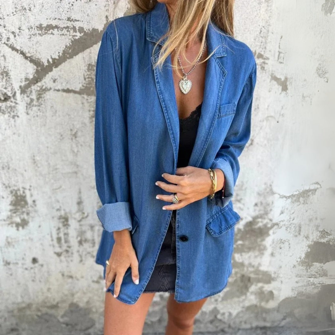 Lucinda – Denimlook blazer