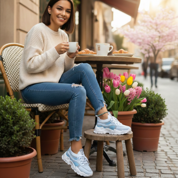 Dovelia - Lichte Ademend Sneakers voor Dames
