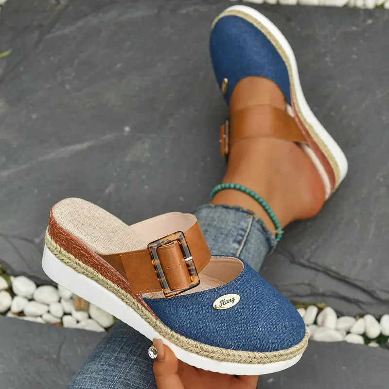Lioraelle - Orthopedische sandalen met platform, geventileerd en casual