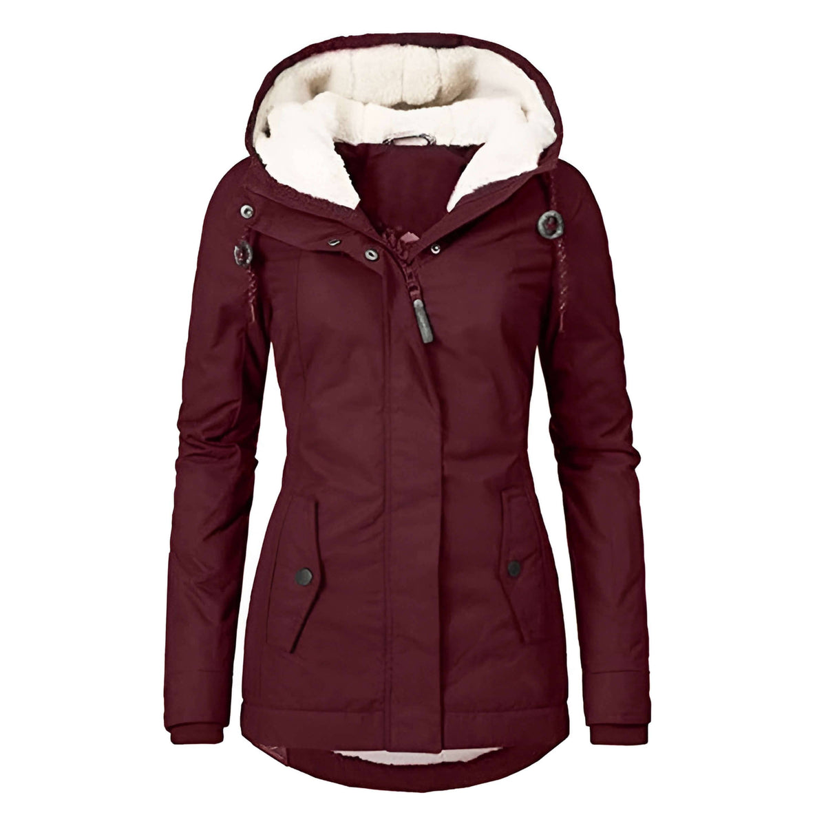 Brittany - Stijlvolle winterjas met capuchon