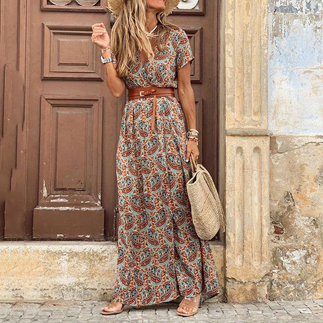 Yasmine - Stijlvolle en elegante boho jurk