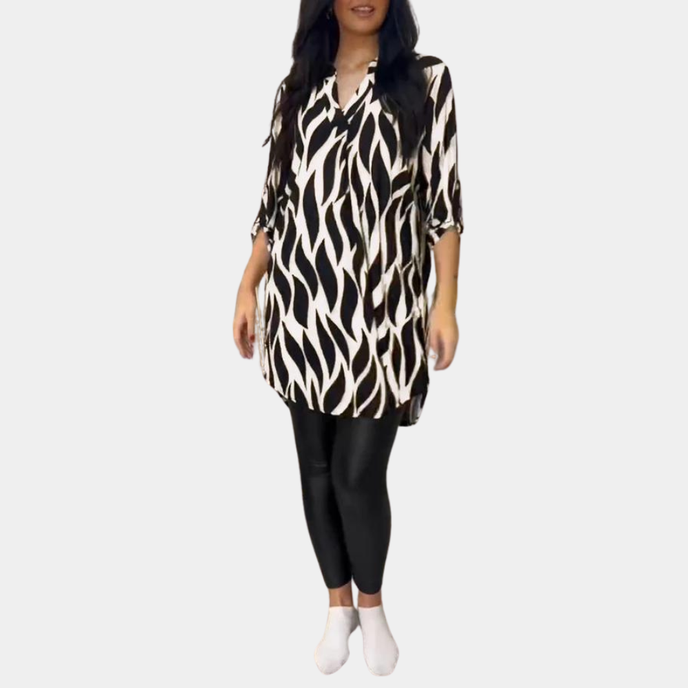 Anja - Lange damesblouse voor elke dag
