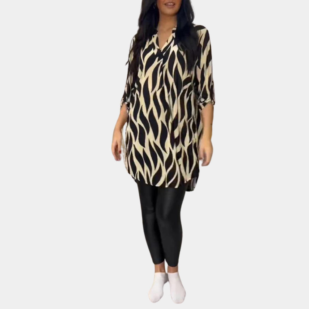 Anja - Lange damesblouse voor elke dag