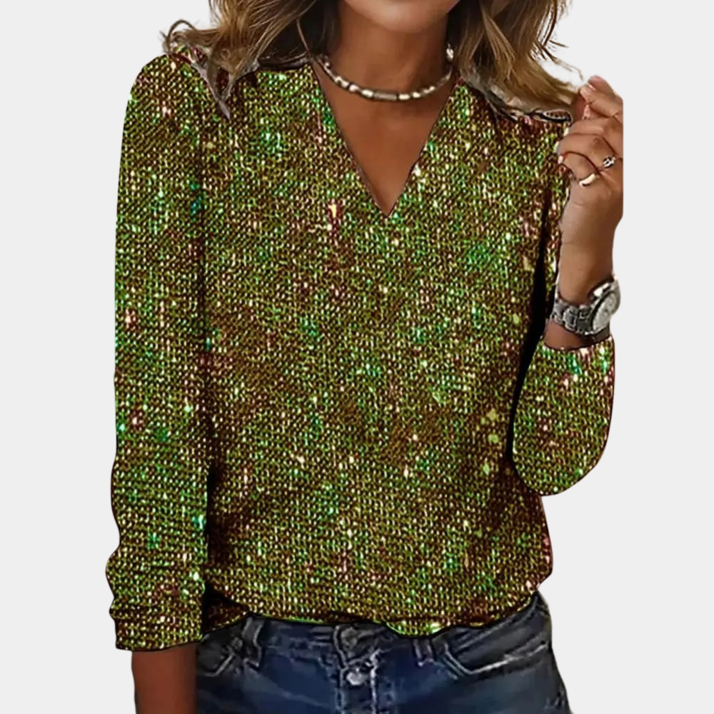 Tabitha - Glitter top voor dames