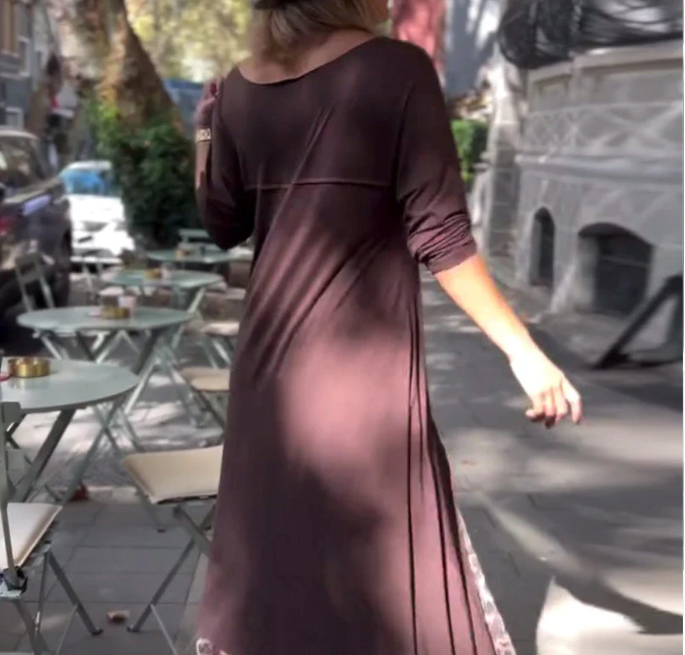 Evelorae - Chic Asymmetrische Jurk met Tulle Rok