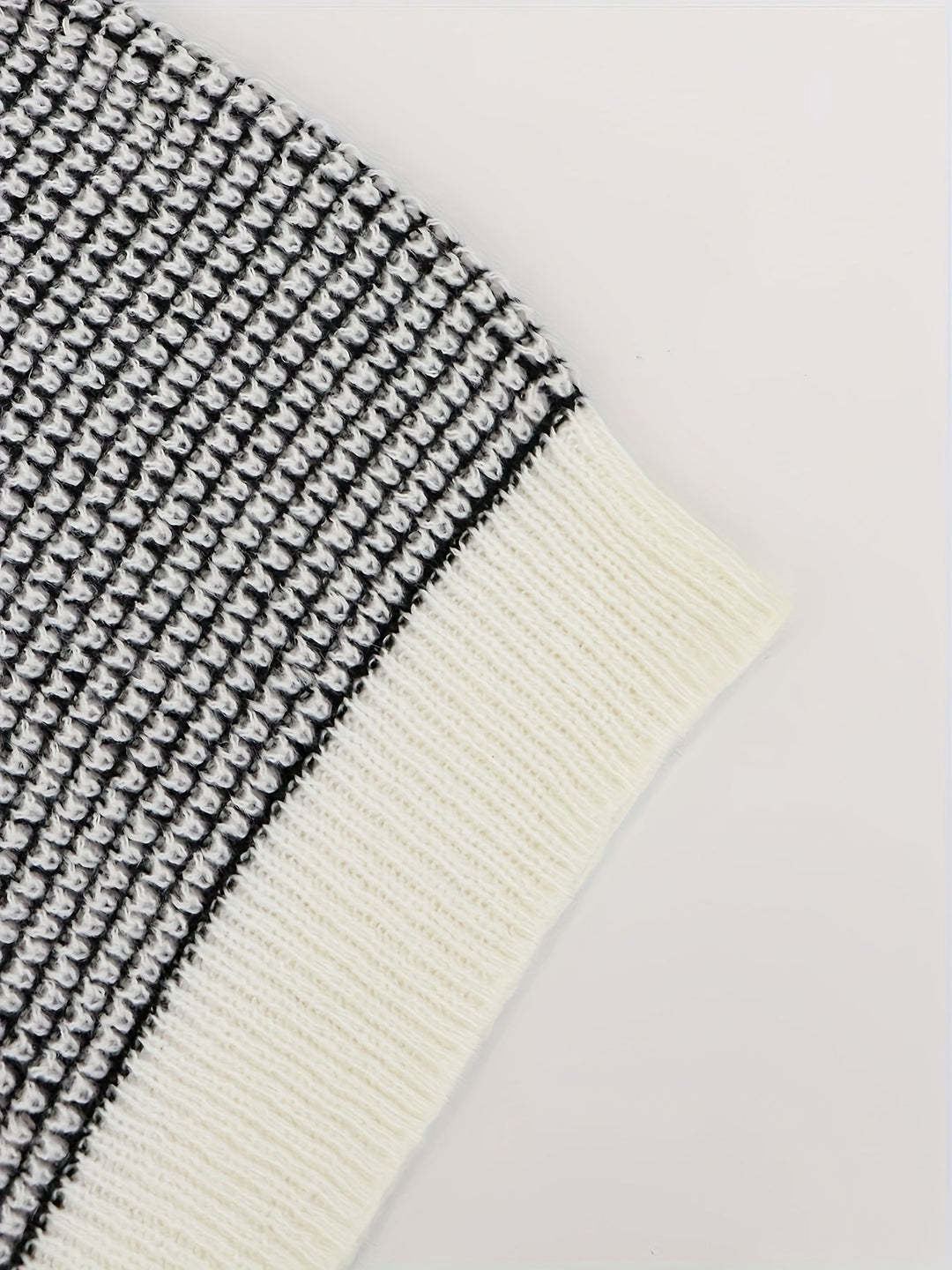 Bijou - Tricot Trui voor Vrouwen met Manchetkappen