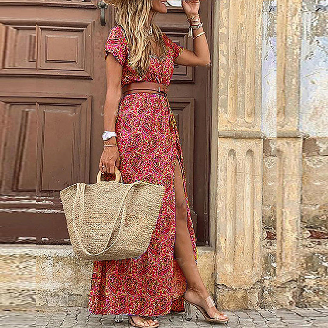 Yasmine - Stijlvolle en elegante boho jurk
