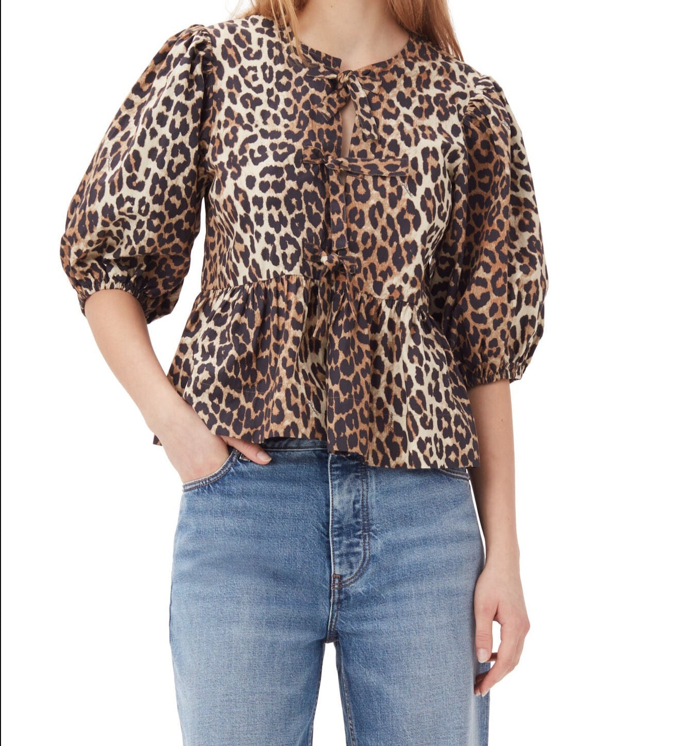 Bella - Leopard Print Top