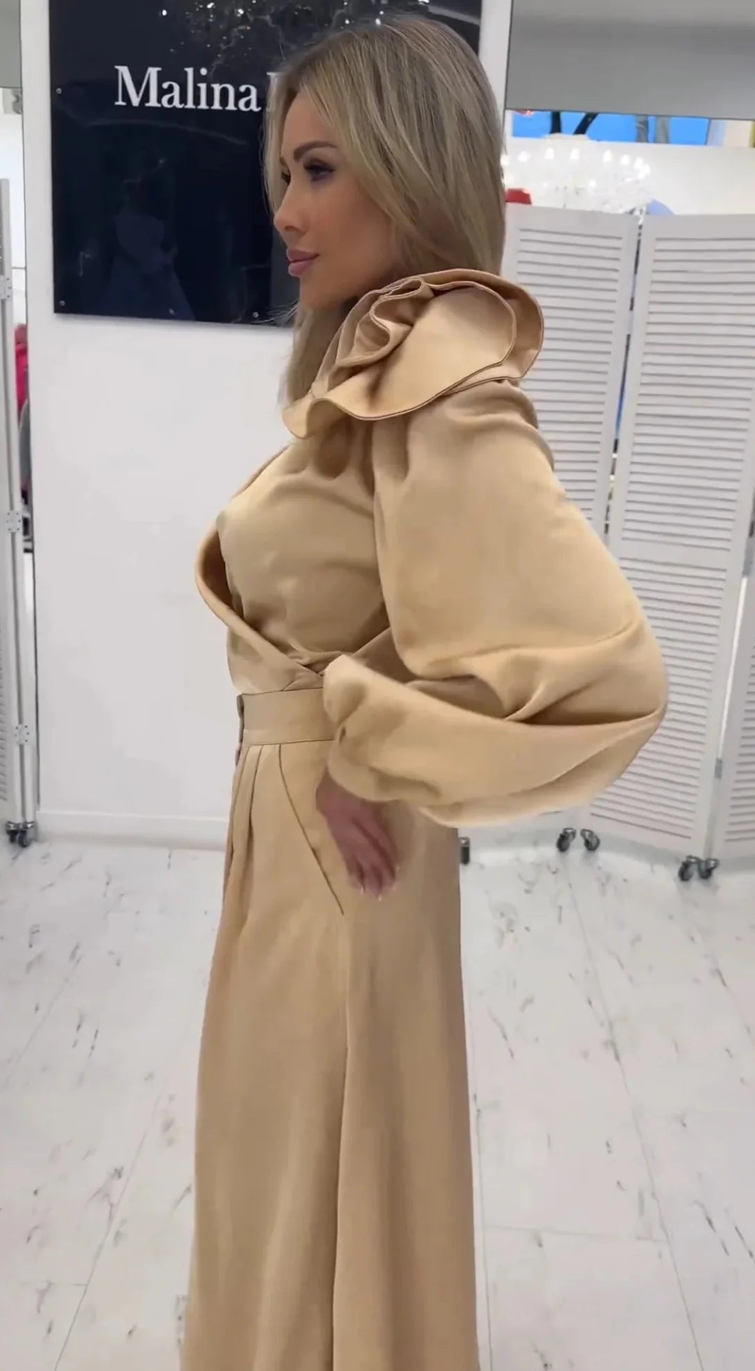 Doutzen - Elegante satijnen set