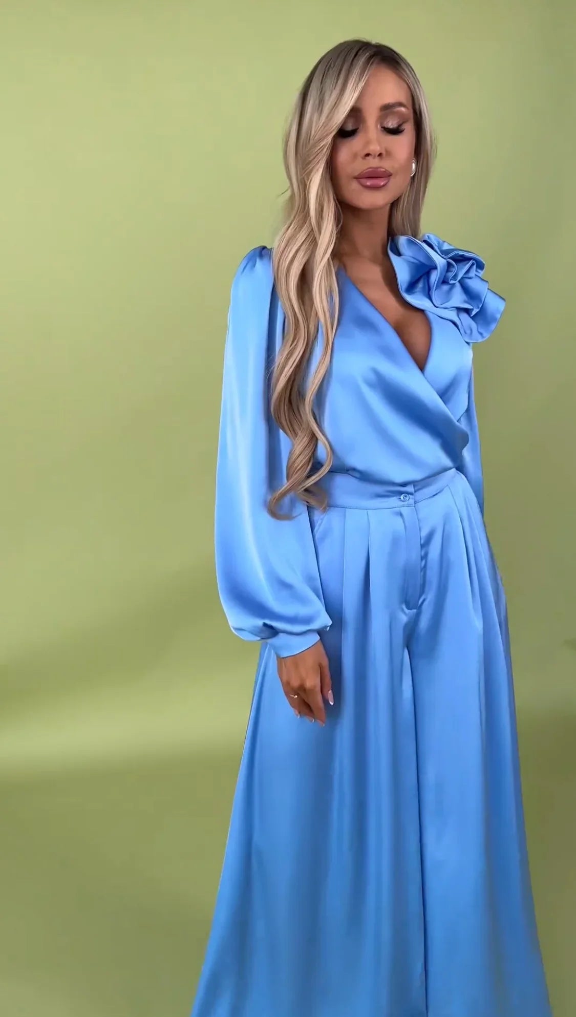 Doutzen - Elegante satijnen set