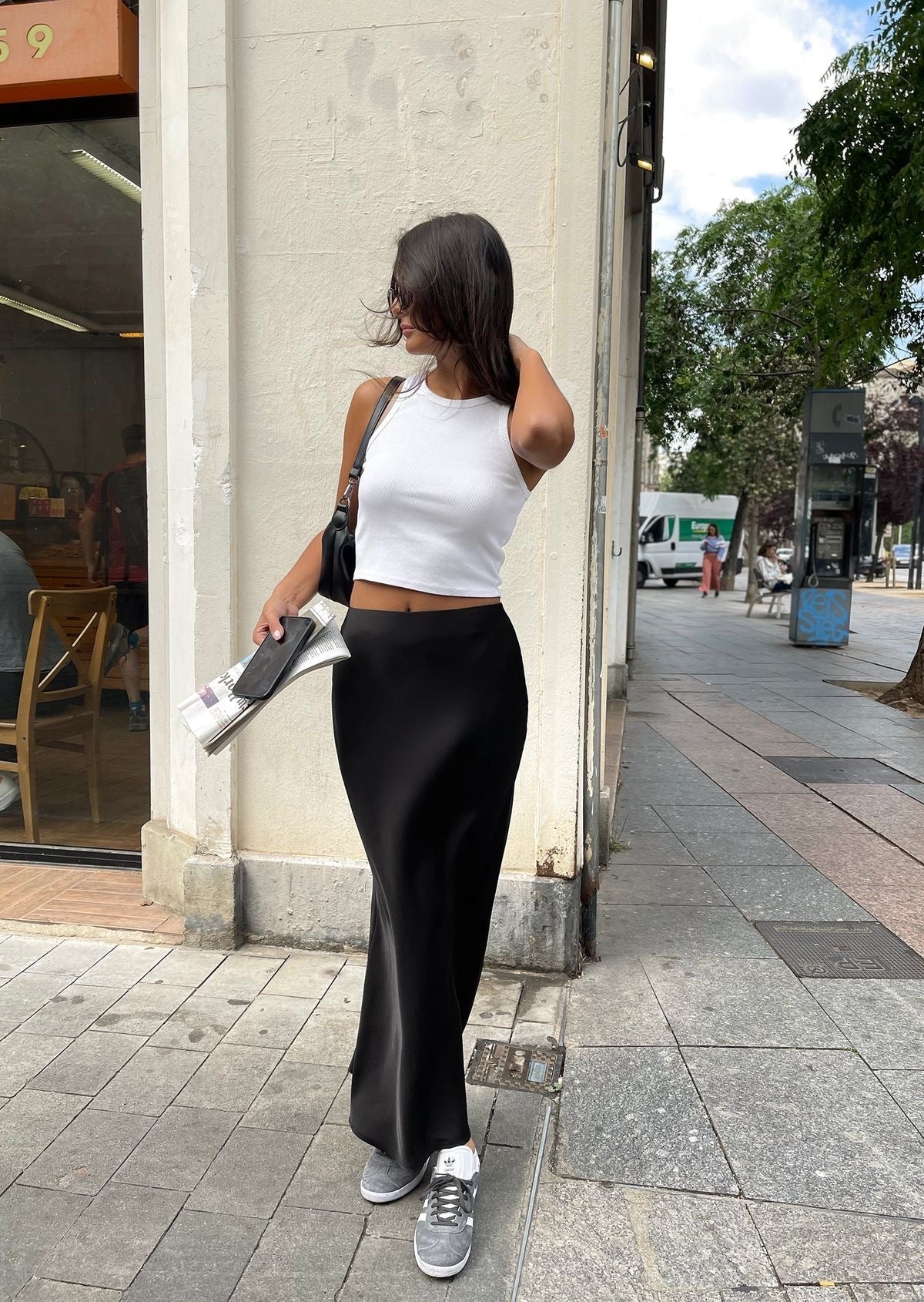 Kaylee - Satijnen rok
