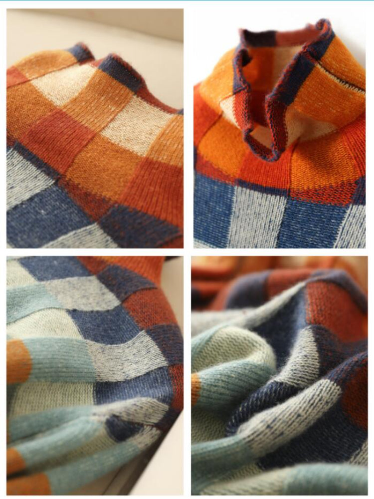 Hodierna - Vrouwen Wintertrui met Geometrisch Motief
