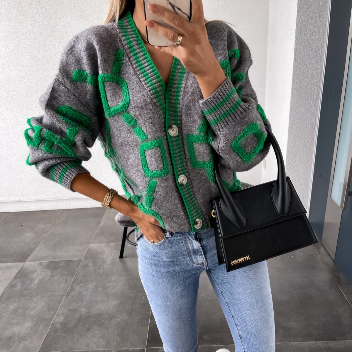 Aliza- Vest met prachtige print