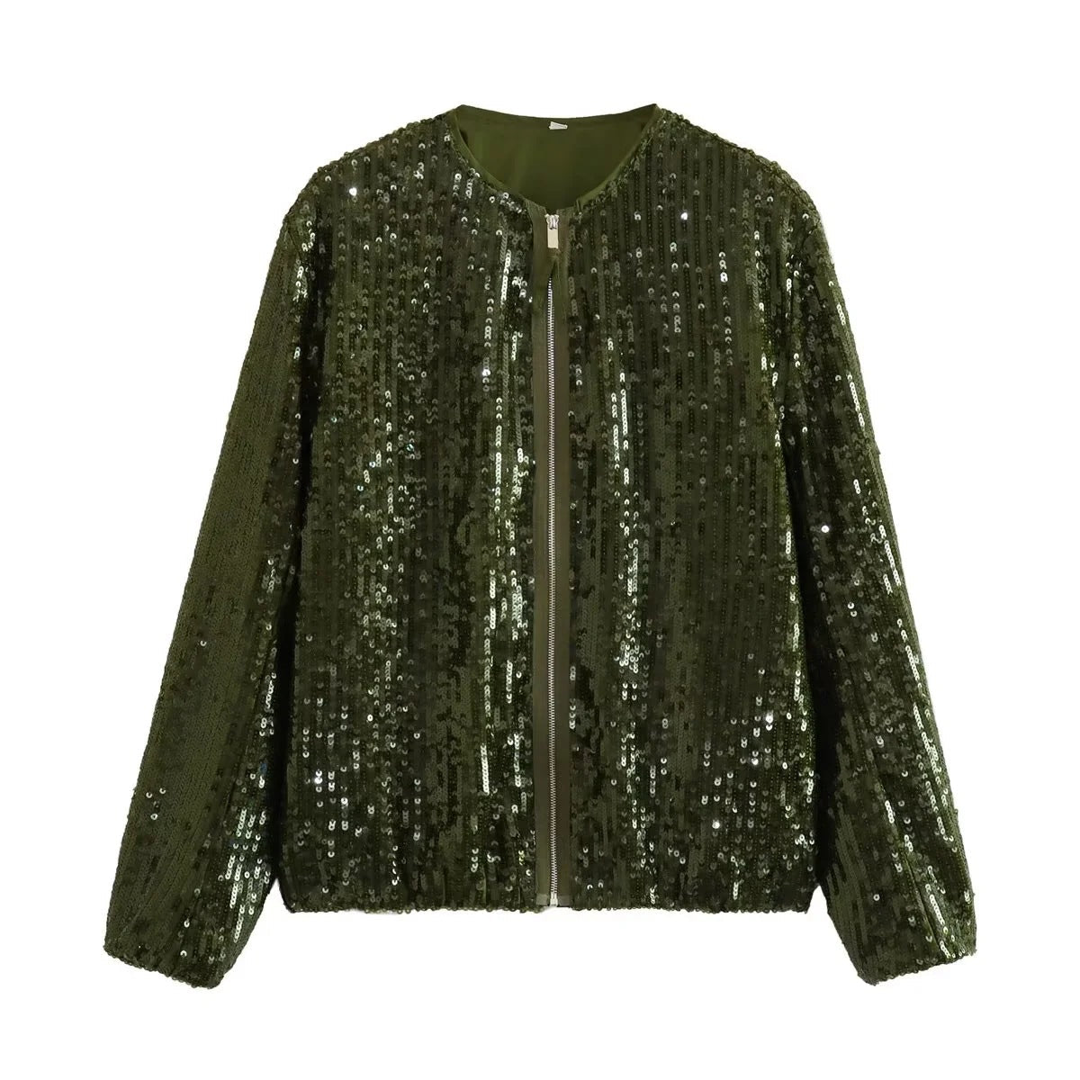 Jessy - Pailetten Bomber Jacket