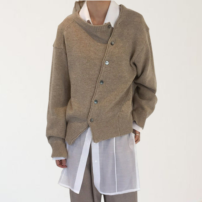 Eva - Chic Gebreide Trui met Ronde Hals
