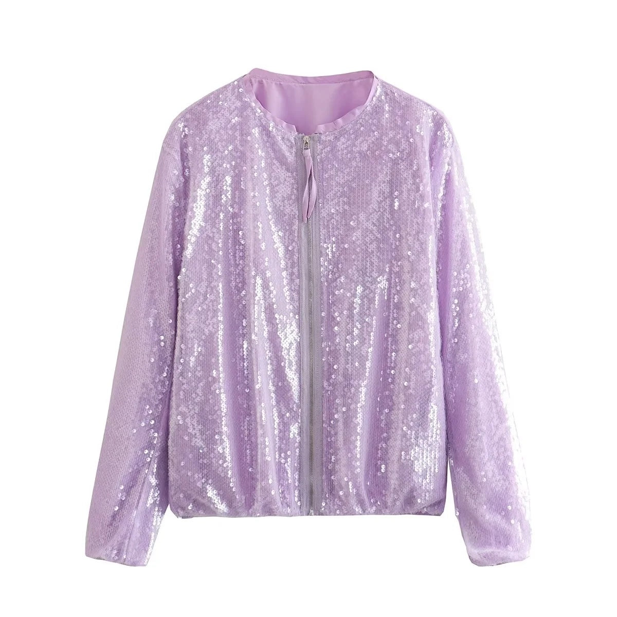 Jessy - Pailetten Bomber Jacket