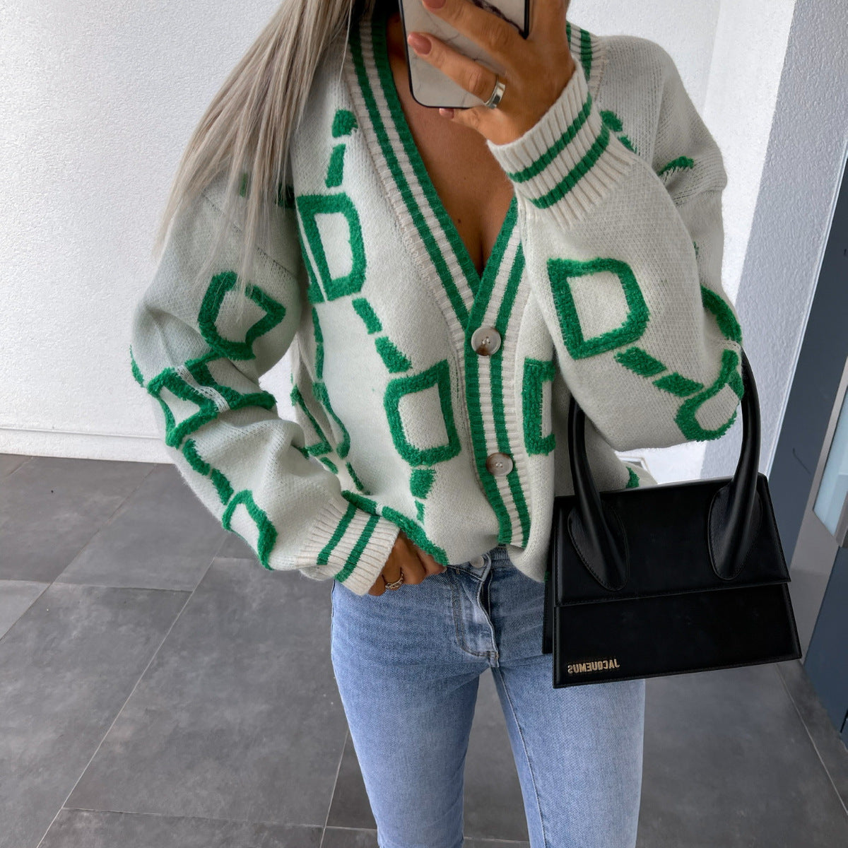 Aliza- Vest met prachtige print