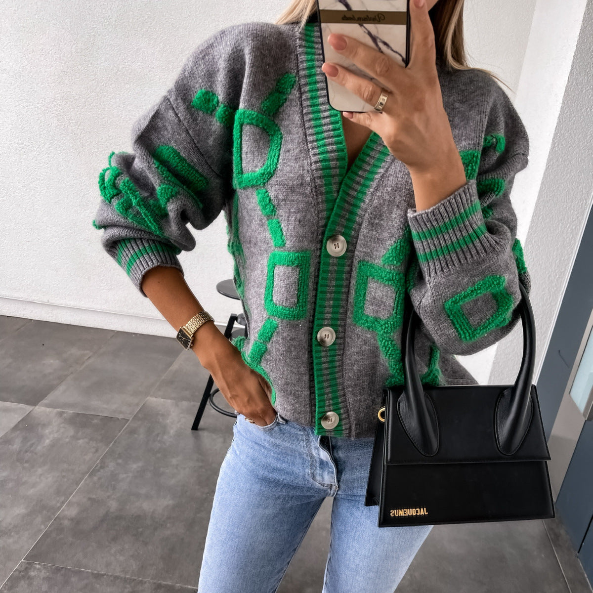 Aliza- Vest met prachtige print