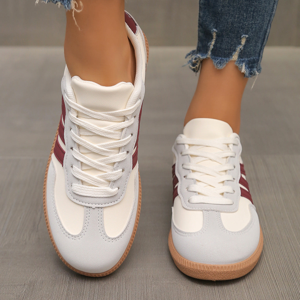 Clementine - Comfortabele damessneakers met ondersteuning van de voetboog